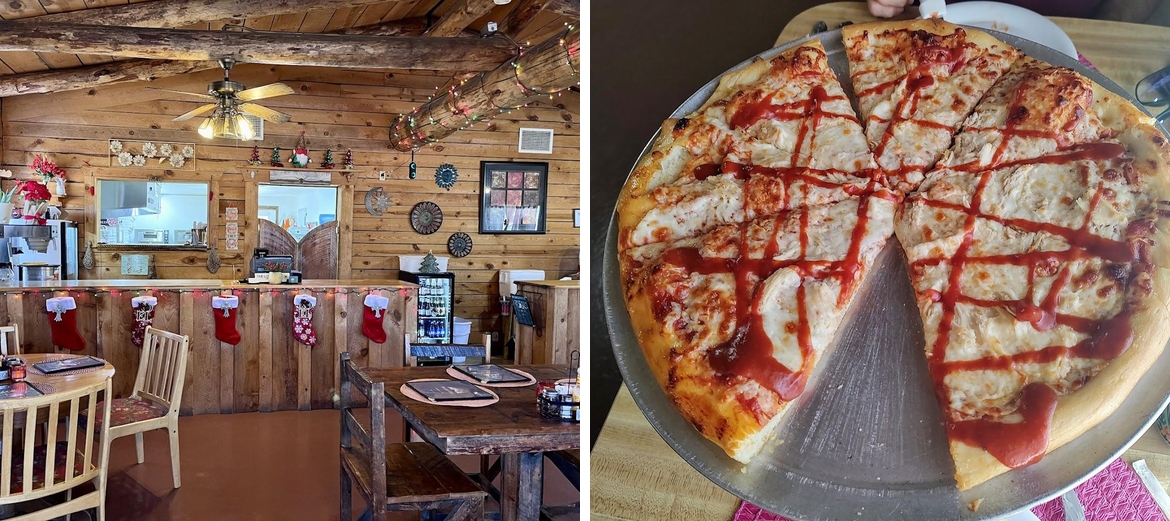 The Log Cabin Restaurant Menu