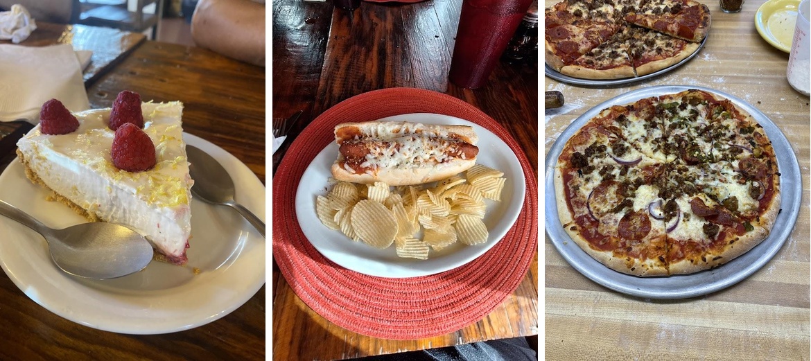 The Log Cabin Restaurant Menu