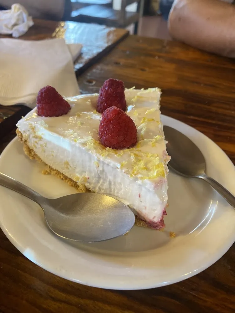 Raspberry Lemon Pie
